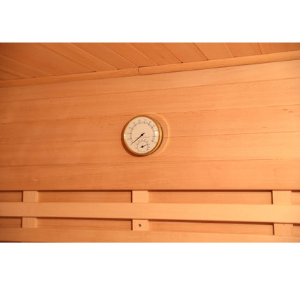 SAUNA EVOLUTION®  Outdoor Wood Steam Sauna（5-6 Person）Cabin 04