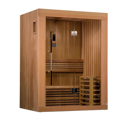 SAUNA EVOLUTION® 2 Person Traditional Steam Sauna Modern Relax