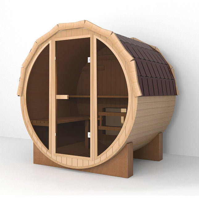 SAUNA EVOLUTION® Barrel Sauna Serenity Nature Air 3