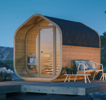 SAUNA EVOLUTION® Barrel Sauna Serenity Nature Air 8
