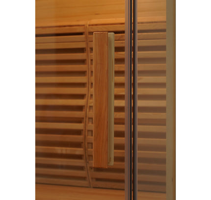 SAUNA EVOLUTION® Finnish Bath Home Sauna Indoor Steam Room Glass 03