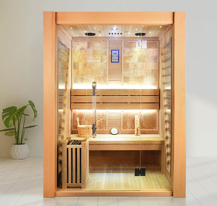 SAUNA EVOLUTION® Traditional Steam Sauna Room Luxury 3
