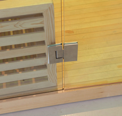 SAUNA EVOLUTION® Include Therapy Wood Traditional Steam Sauna Modern Relax 7