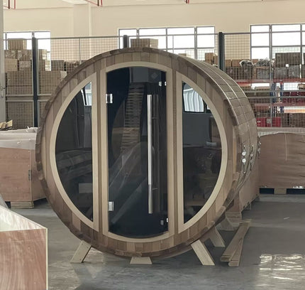 SAUNA EVOLUTION® Barrel Sauna Serenity Nature Air 9