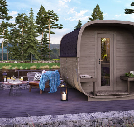 SAUNA EVOLUTION® Square Sauna Luxe Refresh 5