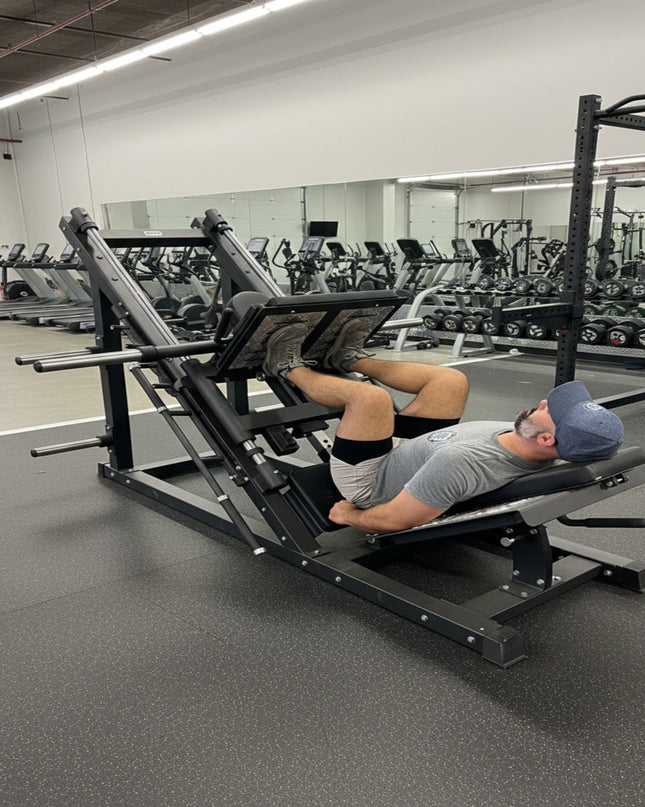 SFE Commercial 45 Degree Plate Loaded Leg Press Hack Squat Combo (New)