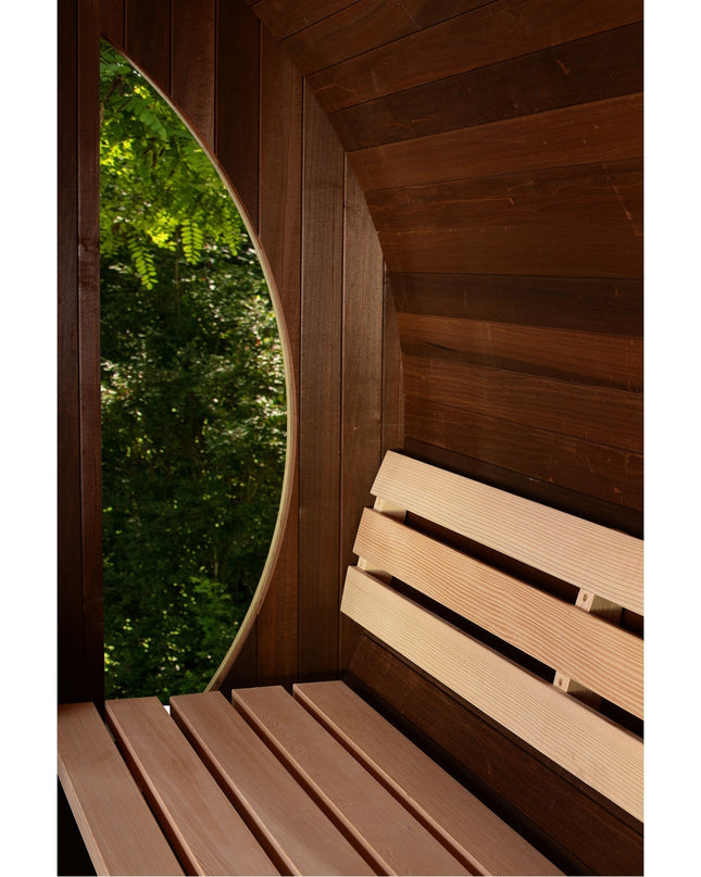 SAUNA EVOLUTION® Barrel Sauna Serenity Nature Air 9