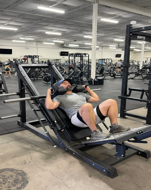 SFE Commercial 45 Degree Plate Loaded Leg Press Hack Squat Combo (New)