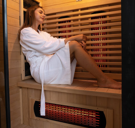 SAUNA EVOLUTION® Luxury Ozone Dry Far Infrared Indoor Sauna