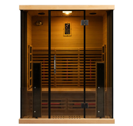 SAUNA EVOLUTION® Doctor Based Premier Full Spectrum Infrared Saunas Upgraded Version 1