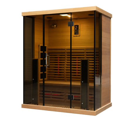 SAUNA EVOLUTION® Doctor Based Premier Full Spectrum Infrared Saunas Upgraded Version 1
