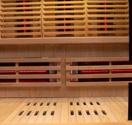 SAUNA EVOLUTION® Doctor Based Premier Full Spectrum Infrared Saunas Upgraded Version 1