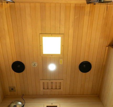 SAUNA EVOLUTION® Doctor Based Premier Full Spectrum Infrared Saunas Upgraded Version 1