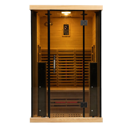 SAUNA EVOLUTION® Doctor Based Premier Full Spectrum Infrared Saunas Upgraded Version 1
