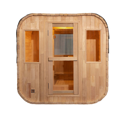 SAUNA EVOLUTION® Barrel Sauna Serenity Nature Air 6
