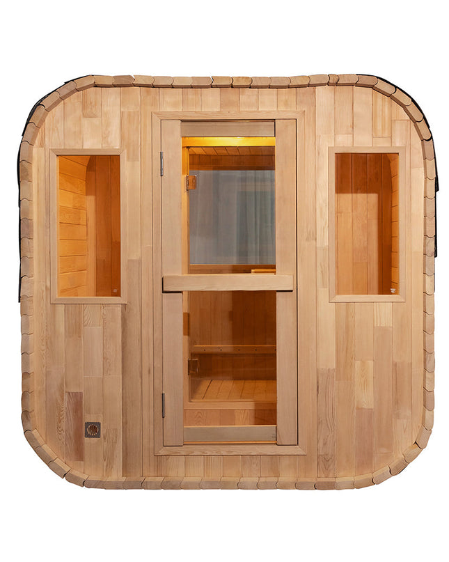 SAUNA EVOLUTION® Barrel Sauna Serenity Nature Air 6