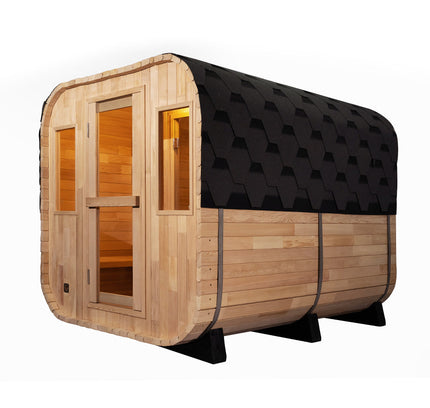 SAUNA EVOLUTION® Barrel Sauna Serenity Nature Air 6