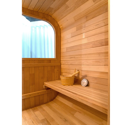 SAUNA EVOLUTION® Barrel Sauna Serenity Nature Air 6