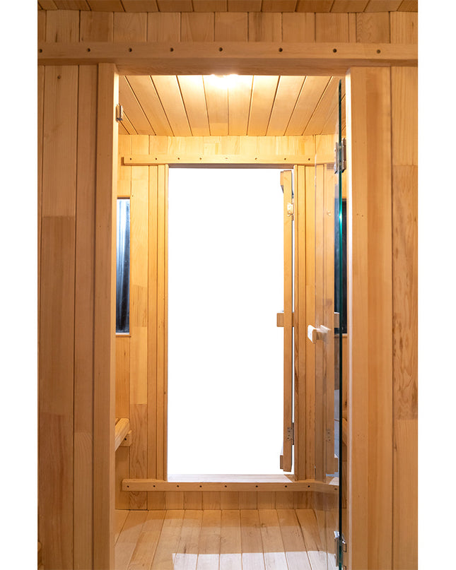 SAUNA EVOLUTION® Barrel Sauna Serenity Nature Air 6