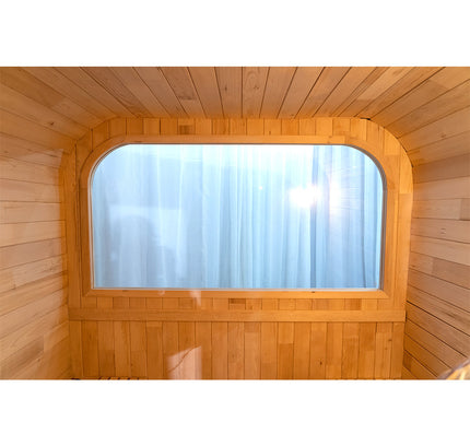 SAUNA EVOLUTION® Barrel Sauna Serenity Nature Air 6