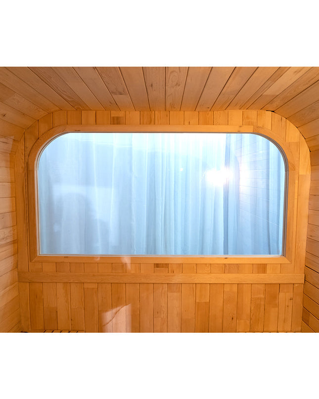 SAUNA EVOLUTION® Barrel Sauna Serenity Nature Air 6