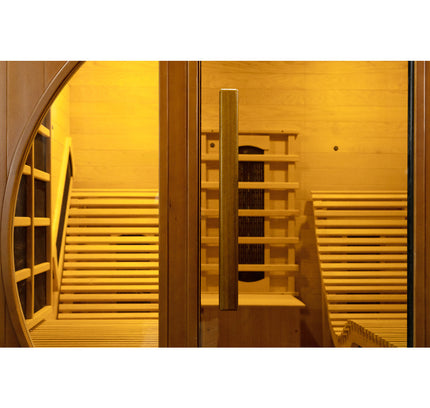 SAUNA EVOLUTION®  Indoor Sauna Room with Recliner（Best Seller）Far Infrared 01