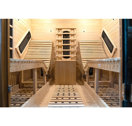 SAUNA EVOLUTION®  Indoor Sauna Room with Recliner（Best Seller）Far Infrared 01
