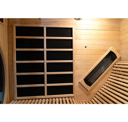 SAUNA EVOLUTION®  Indoor Sauna Room with Recliner（Best Seller）Far Infrared 01