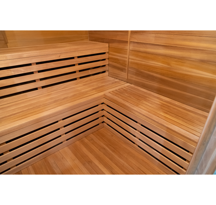 SAUNA EVOLUTION®  Garden Waterproof Traditional Sauna Steam Room Cabin 01