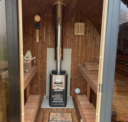 SAUNA EVOLUTION® Barrel Sauna Serenity Nature Air 7