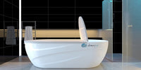 Dreampod Home Float Pro in white, cover closed