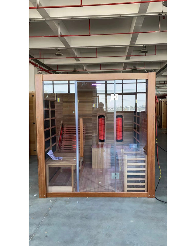 SAUNA EVOLUTION®  Indoor Steam and Far-infrared Sauna Dual System 01