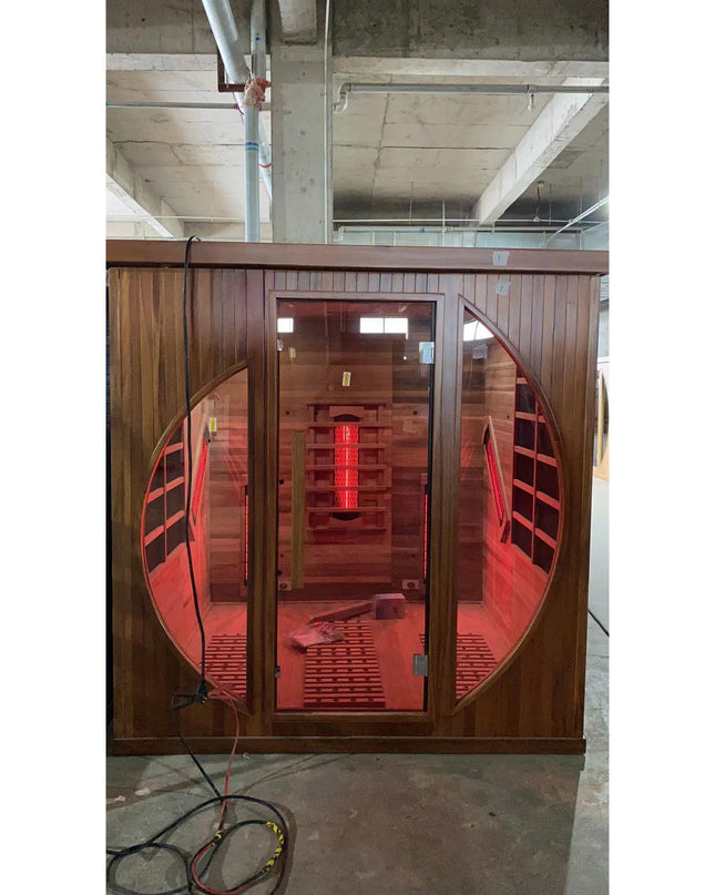 SAUNA EVOLUTION®  Indoor Sauna Room with Recliner（Best Seller）Far Infrared 01