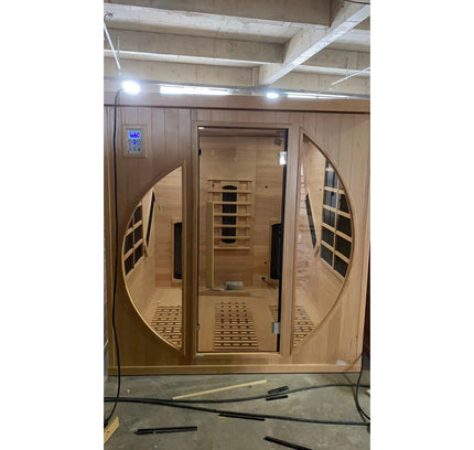 SAUNA EVOLUTION®  Indoor Sauna Room with Recliner（Best Seller）Far Infrared 01