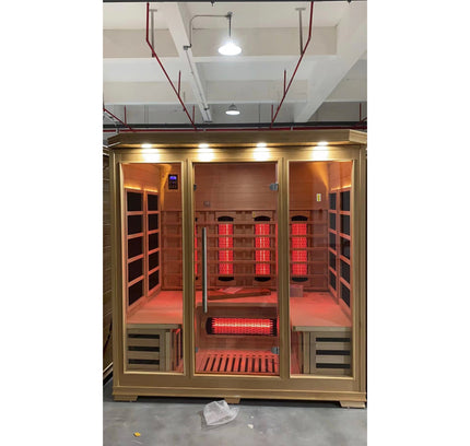 SAUNA EVOLUTION®  Indoor Wooden Dry Cabin Customized Sauna Room Far Infrared 04
