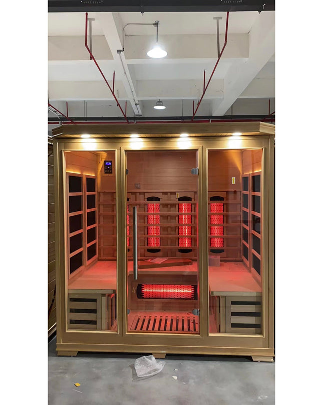SAUNA EVOLUTION®  Indoor Wooden Dry Cabin Customized Sauna Room Far Infrared 04