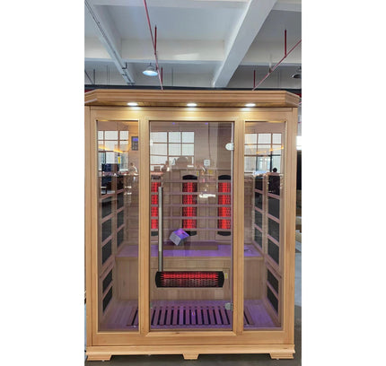 SAUNA EVOLUTION®  Indoor Wooden Dry Cabin Customized Sauna Room Far Infrared 04