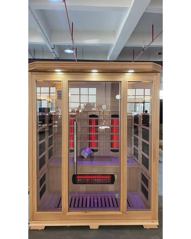 SAUNA EVOLUTION®  Indoor Wooden Dry Cabin Customized Sauna Room Far Infrared 04
