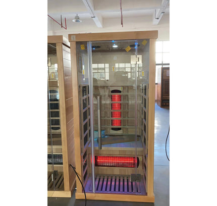 SAUNA EVOLUTION®  Full Spectrum Indoor Solid Wood Sauna Far Infrared 11