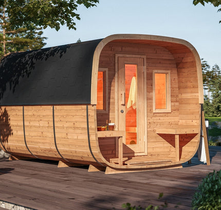 SAUNA EVOLUTION® Square Sauna Minimalist Refresh 9