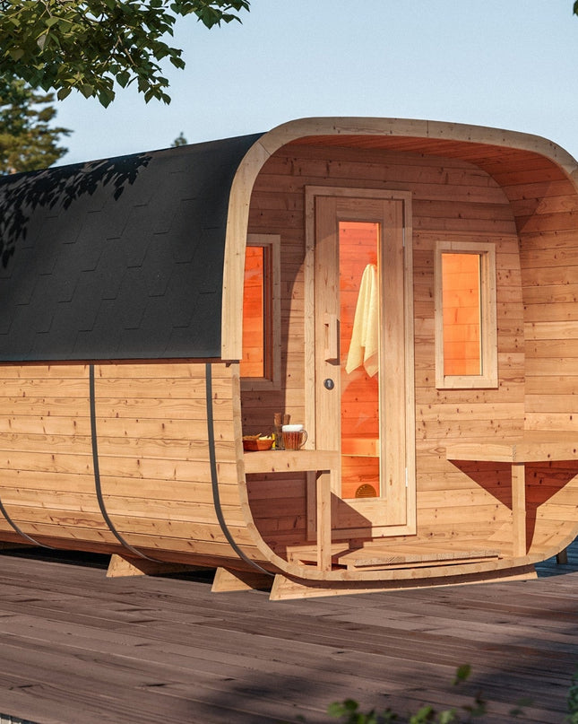 SAUNA EVOLUTION® Square Sauna Minimalist Refresh 9