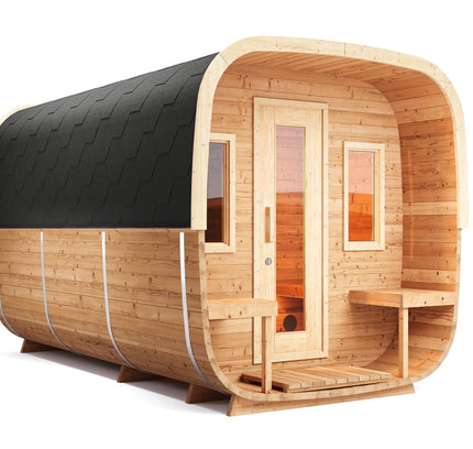 SAUNA EVOLUTION® Square Sauna Minimalist Refresh 9