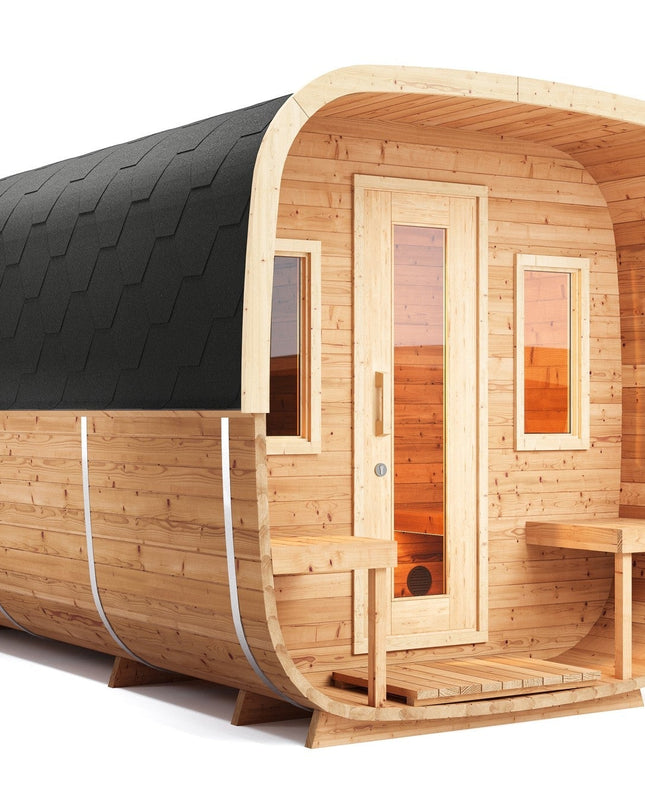 SAUNA EVOLUTION® Square Sauna Minimalist Refresh 9