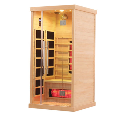 SAUNA EVOLUTION®  Full Spectrum Indoor Solid Wood Sauna Far Infrared 11