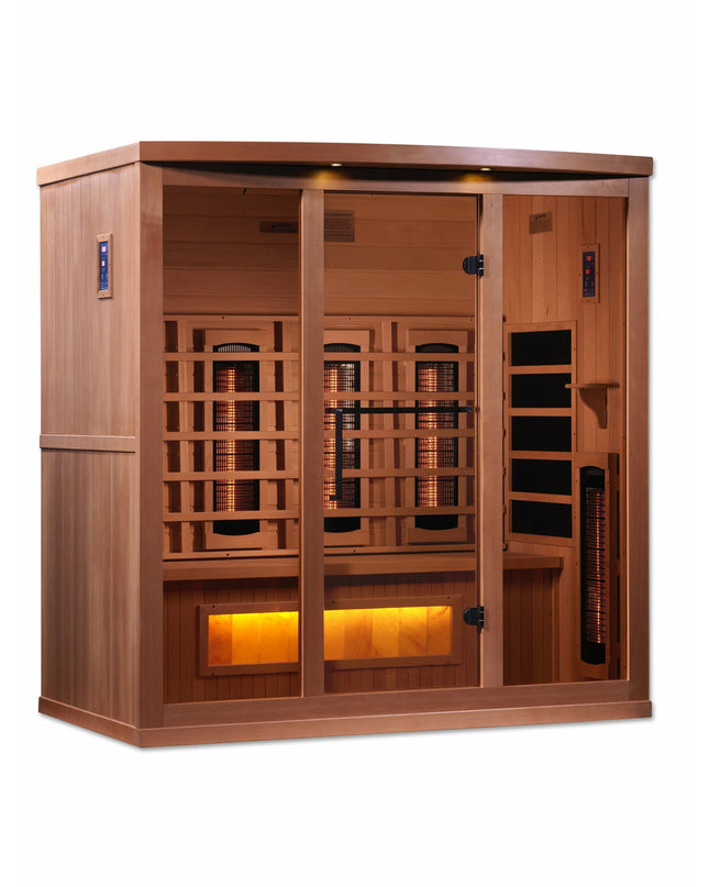 SAUNA EVOLUTION® 3 PERSON FAR INFRARED SAUNA SOOTHING 4