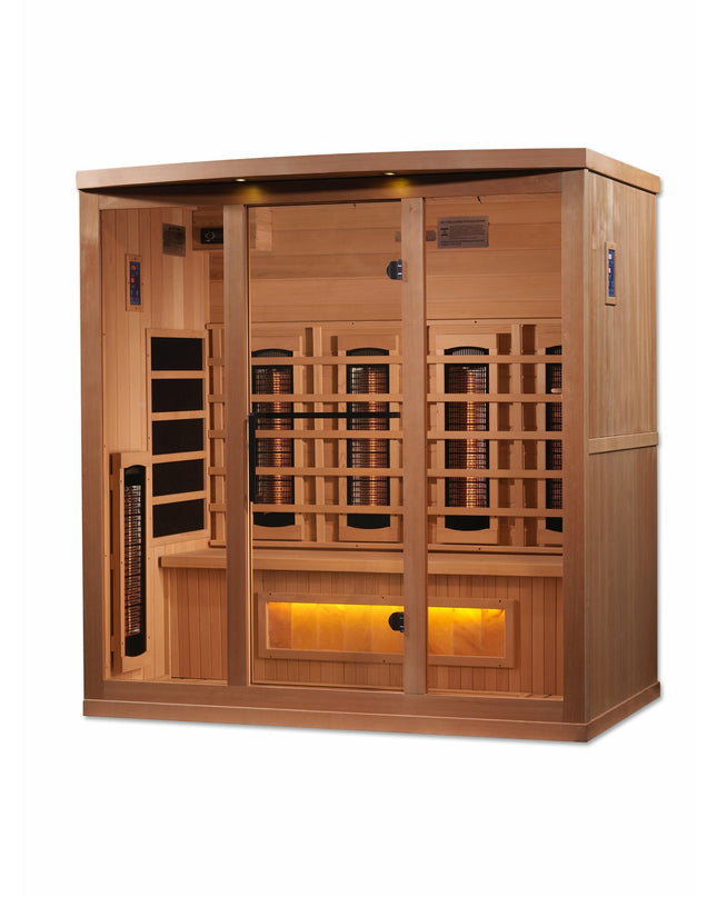 SAUNA EVOLUTION® 3 PERSON FAR INFRARED SAUNA SOOTHING 4