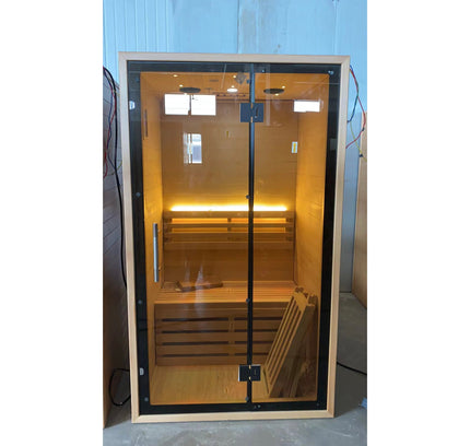 SAUNA EVOLUTION®  Indoor Wicking and Perspiration Fumigation Box Wet Sauna Glass 04