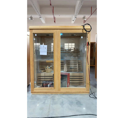 SAUNA EVOLUTION®  Finland Traditional Indoor Wooden Sauna Glass 07