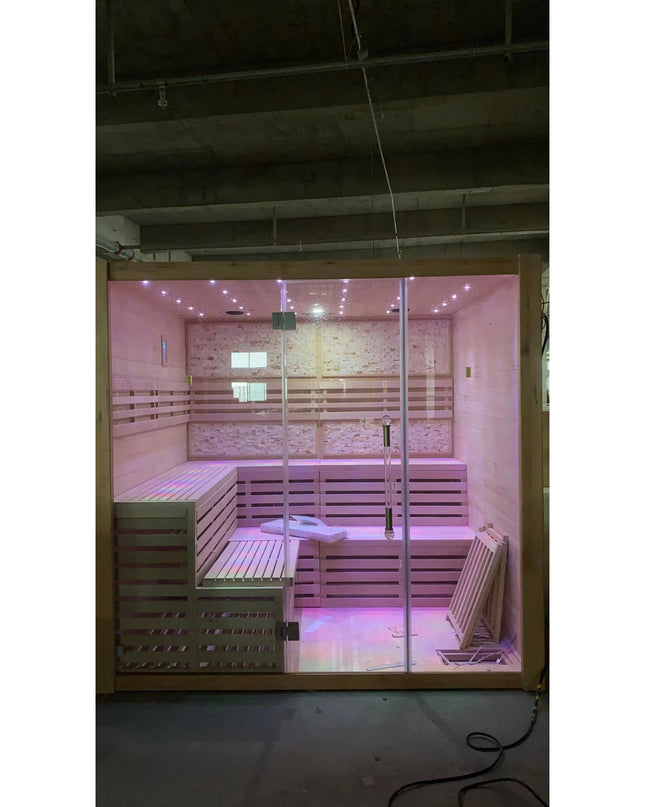 SAUNA EVOLUTION®  Indoor Therapy Wood Steam Sauna Room