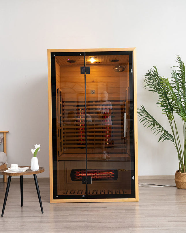 SAUNA EVOLUTION® Luxury Ozone Dry Far Infrared Indoor Sauna